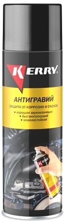 Kerry Антигравий 650 мл черный, аэрозоль KR-970.2, 	KR9702